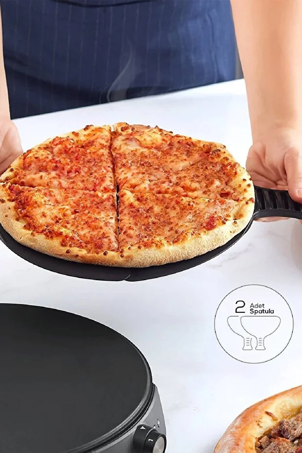 Gastro 10 in 1 Pizza Lahmacun ve Tandır Ekmeği Makinesi Biodiamond Matte Black
